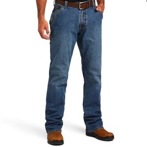 Mens Ariat Flame Resistant Denim Jean M4 low rise boot cut size 32/32